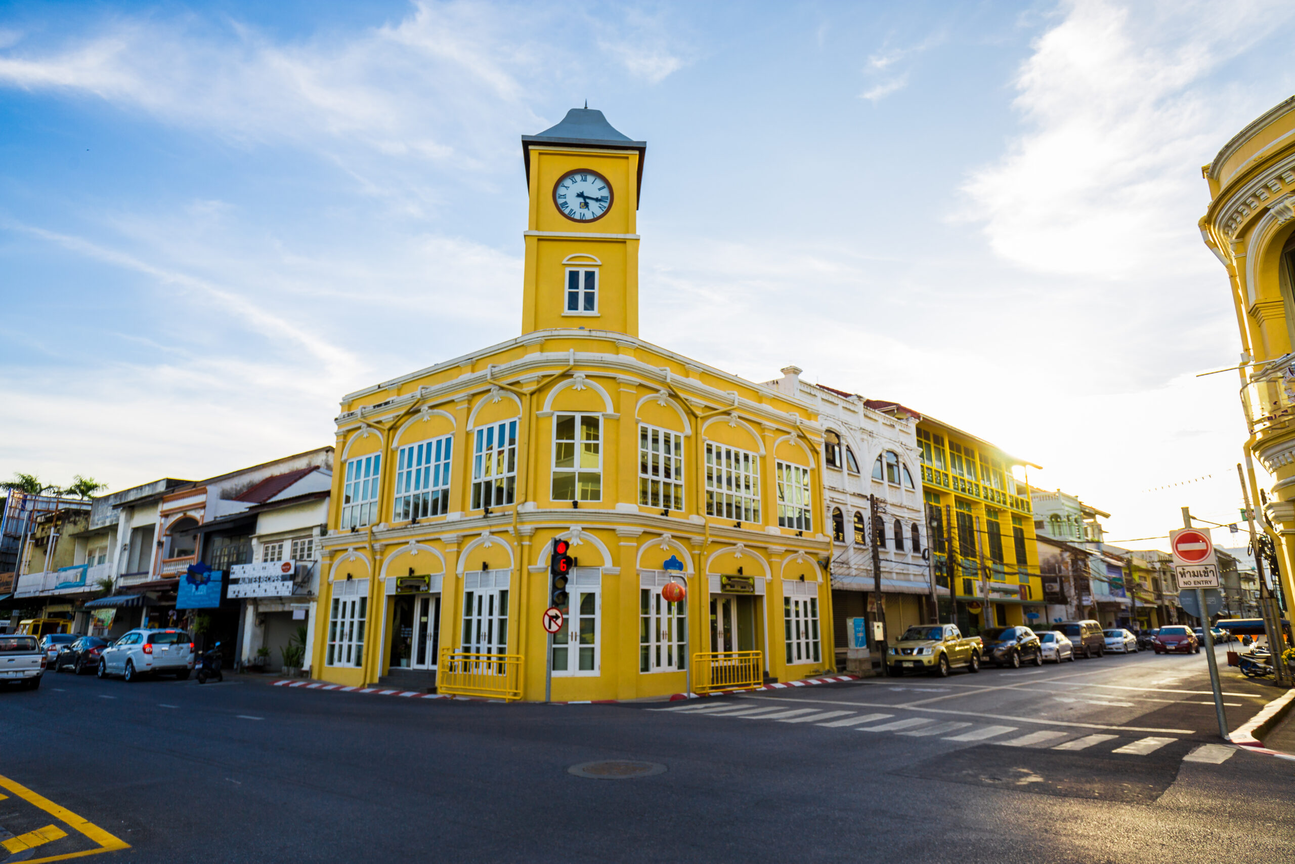 old Phuket town in Thailand