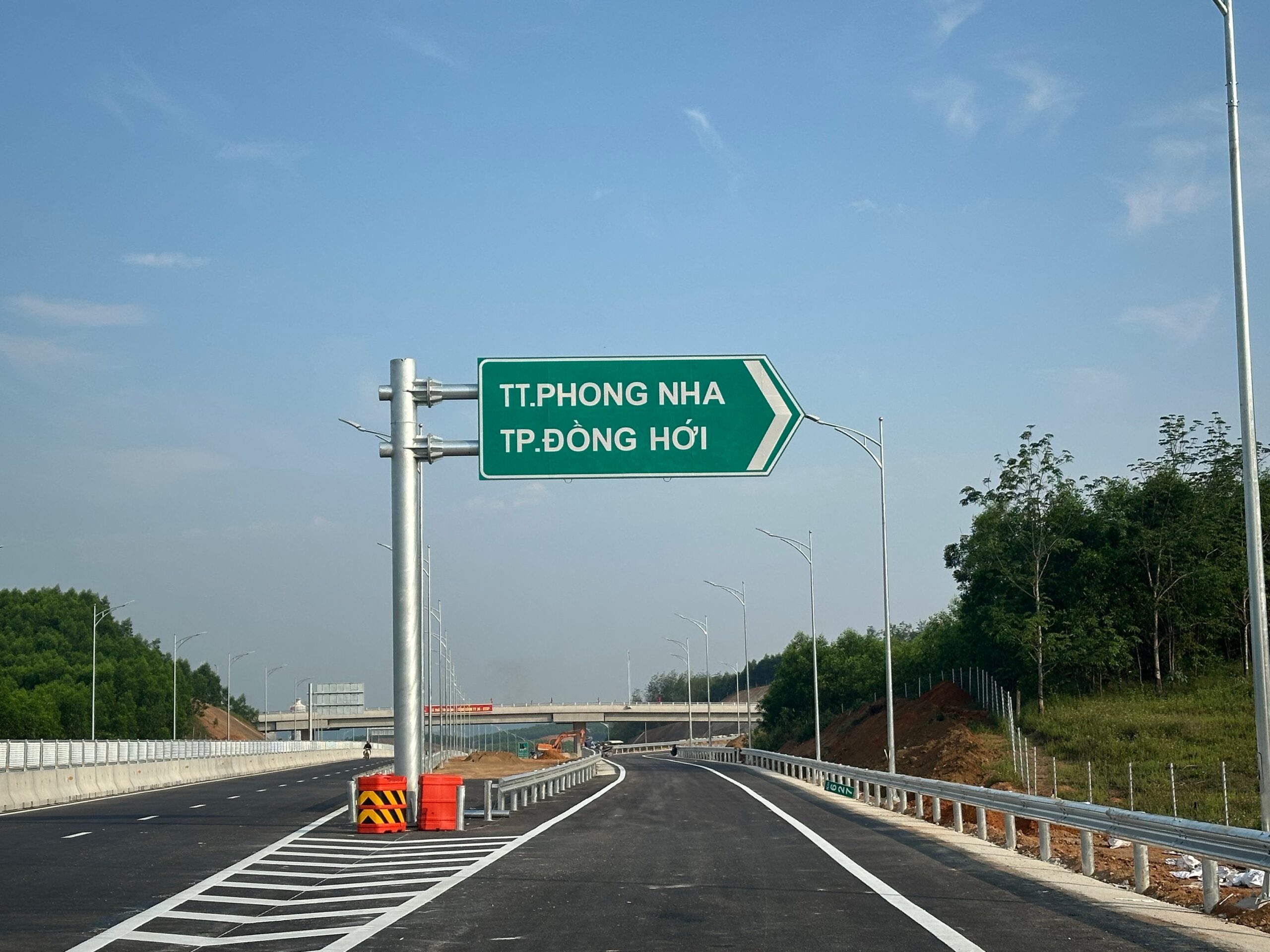 Van Ninh section of the North-South Expressway, Vietnam