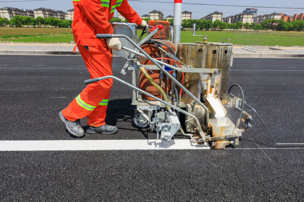 road marking machine 